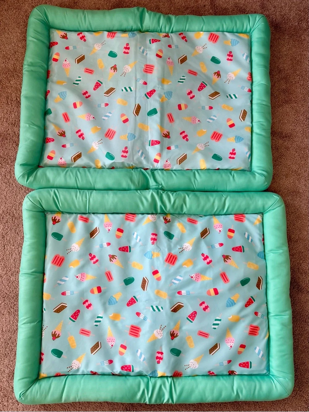 Cooling Mat Dog Bolster Beds Bundle
